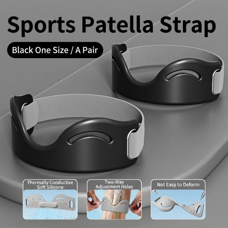 ❄️Zomerfresh 50% Korting!🏃Patellaband – Ademende Schokdempende Knieondersteuning voor Hardlopen, Sport & Dagelijks Gebruik