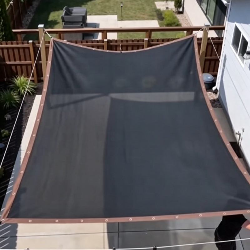 Poeak™ UV-Beschermend HDPE Schaduwnet - Versterkte Randen & Verkoelend Effect