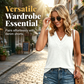 👕 Casual mouwloze tanktop met V-hals voor dames 🌸