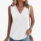 👕 Casual mouwloze tanktop met V-hals voor dames 🌸