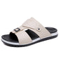 👞 50% KORTING! 💫 Slip-on sandalen van kunstleer voor heren – Ademend mesh en antislipzool – Comfortabele pasvorm, ideaal voor de zomer, het strand of dagelijkse wandelingen 🏖️