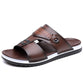 👞 50% KORTING! 💫 Slip-on sandalen van kunstleer voor heren – Ademend mesh en antislipzool – Comfortabele pasvorm, ideaal voor de zomer, het strand of dagelijkse wandelingen 🏖️