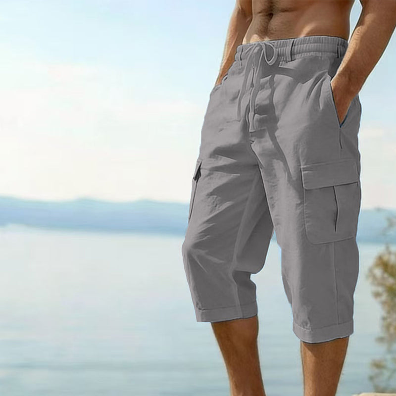 ✨POPULAIRE AANBIEDING🔥Lichtgewicht linnenbroek, dagelijks & reis geschikt
