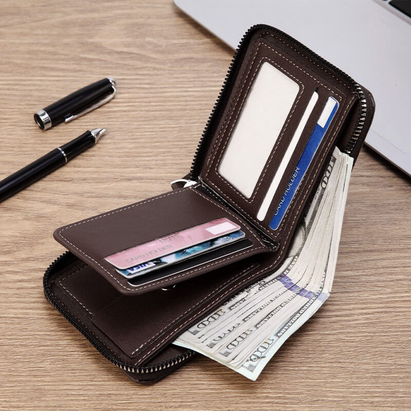 💼 Slimme RFID Portemonnee – Meer Veiligheid, Minder Volume ✨