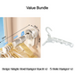 🏡【Aanbieding】✨Opvouwbaar Zuignap Hangrek | Zonder Boren | Uitschuifbaar🧺