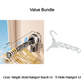 🏡【Aanbieding】✨Opvouwbaar Zuignap Hangrek | Zonder Boren | Uitschuifbaar🧺