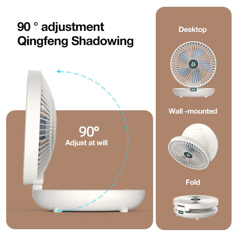 🔥Zomer bestseller🔥Draagbare mini ventilator