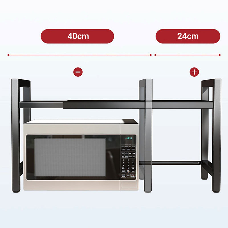 🍳 50% KORTING+GRATIS VERZENDING✈️Ruimtebesparend Magnetronrek (Tot 75kg Draagkracht) - Creëer Direct Meer Werkruimte ✨