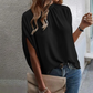 Elegante Top met Opstaande Kraag voor Dames