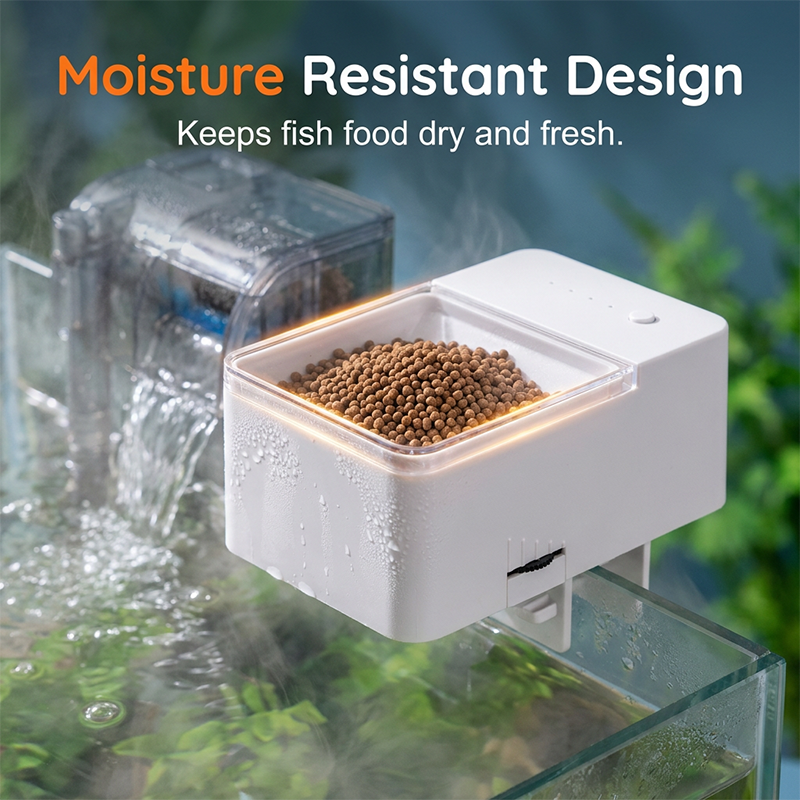 ➡️Automatische visvoederbak🐠Met ingebouwde timer, ideaal voor drukbezette eigenaren | Tot 30 dagen🗓️