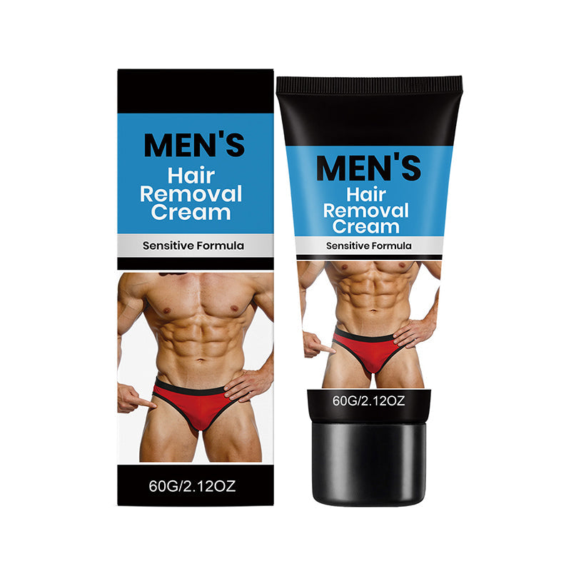 🧔💨 Milde ontharingscrème voor mannen – Geen scheermes, geen pijn, geen irritatie | Glad in 5 minuten ⏱️✨
