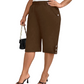 Comfortabele Capribroek met Elastische Taille voor Dames