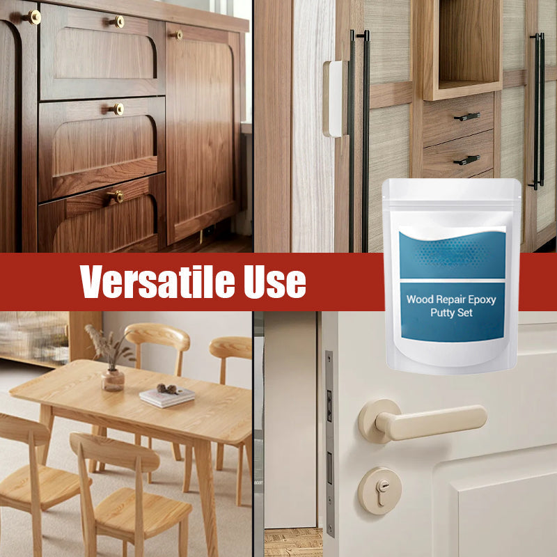 🪵 TIJDELIJKE AANBIEDING: 50% KORTING! ✨ Epoxy-plamuur set voor houtreparatie – zeer sterk, kneedbaar, glad te schuren 🛠️