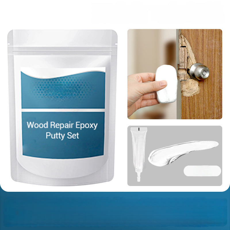 🪵 TIJDELIJKE AANBIEDING: 50% KORTING! ✨ Epoxy-plamuur set voor houtreparatie – zeer sterk, kneedbaar, glad te schuren 🛠️