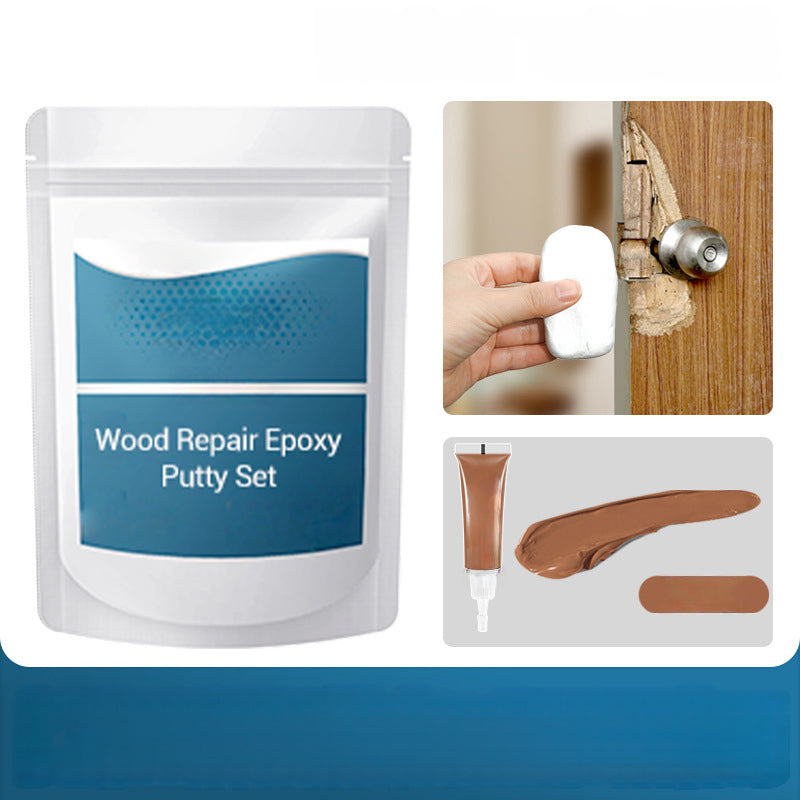 🪵 TIJDELIJKE AANBIEDING: 50% KORTING! ✨ Epoxy-plamuur set voor houtreparatie – zeer sterk, kneedbaar, glad te schuren 🛠️