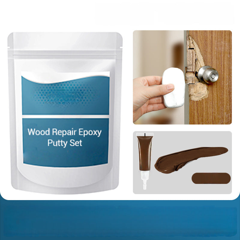 🪵 TIJDELIJKE AANBIEDING: 50% KORTING! ✨ Epoxy-plamuur set voor houtreparatie – zeer sterk, kneedbaar, glad te schuren 🛠️