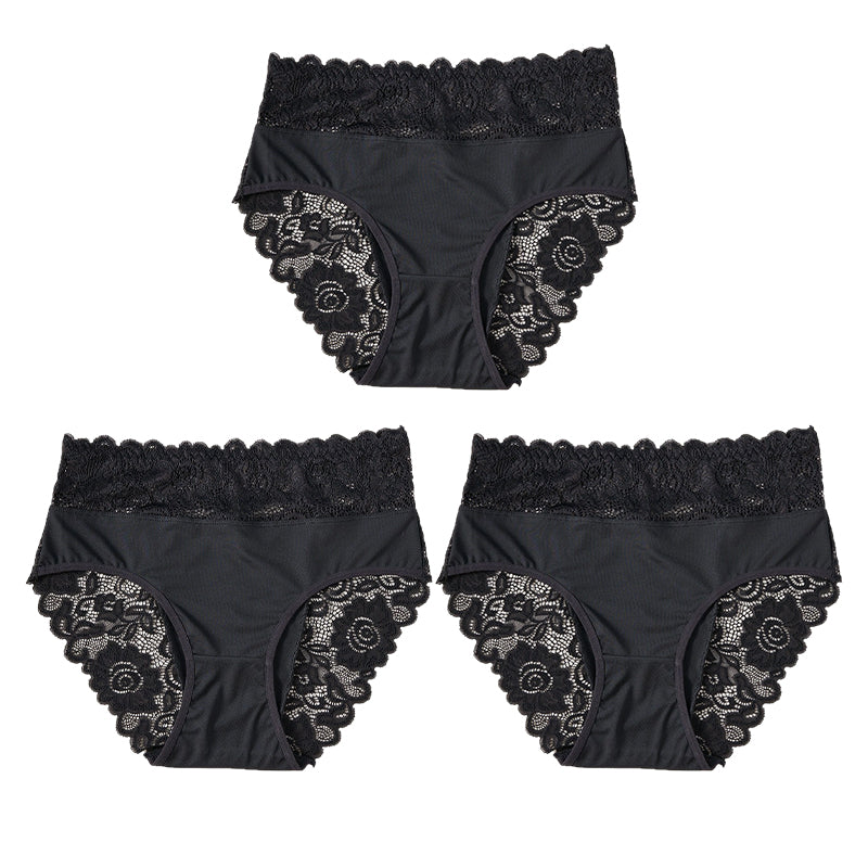 🎁2026 Nieuwe Collectie 50% KORTING💥Dames zachte ademende kantstringbroekjes