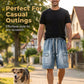 Men‘s High Street Loose Denim Shorts