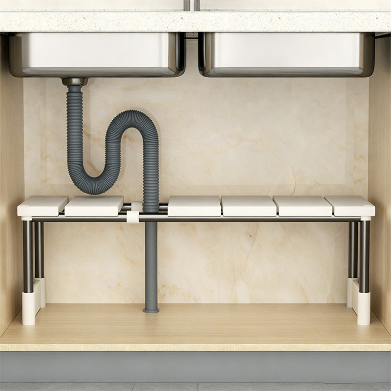 Expandable Under Sink Shelf
