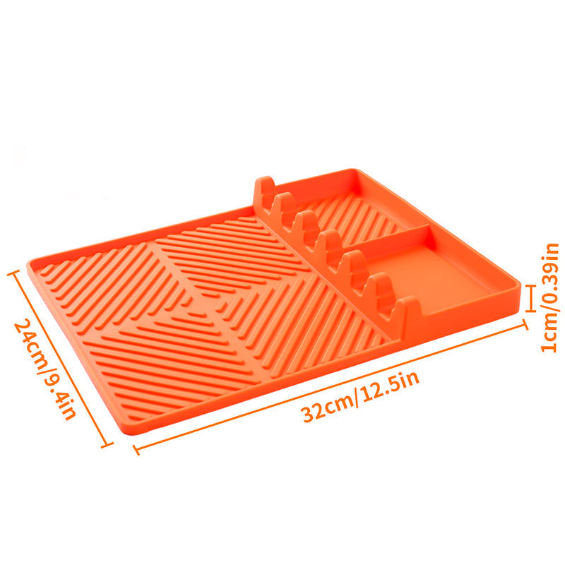Siliconen Grillmat voor Zijplank