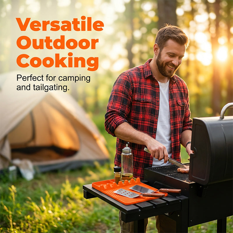 Siliconen Grillmat voor Zijplank