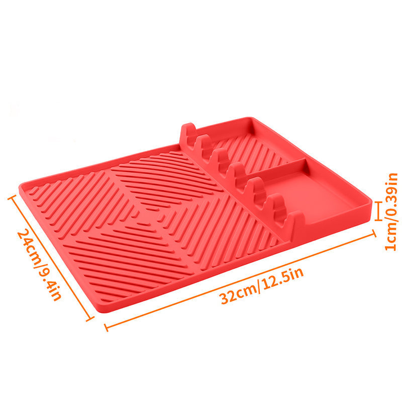 Siliconen Grillmat voor Zijplank
