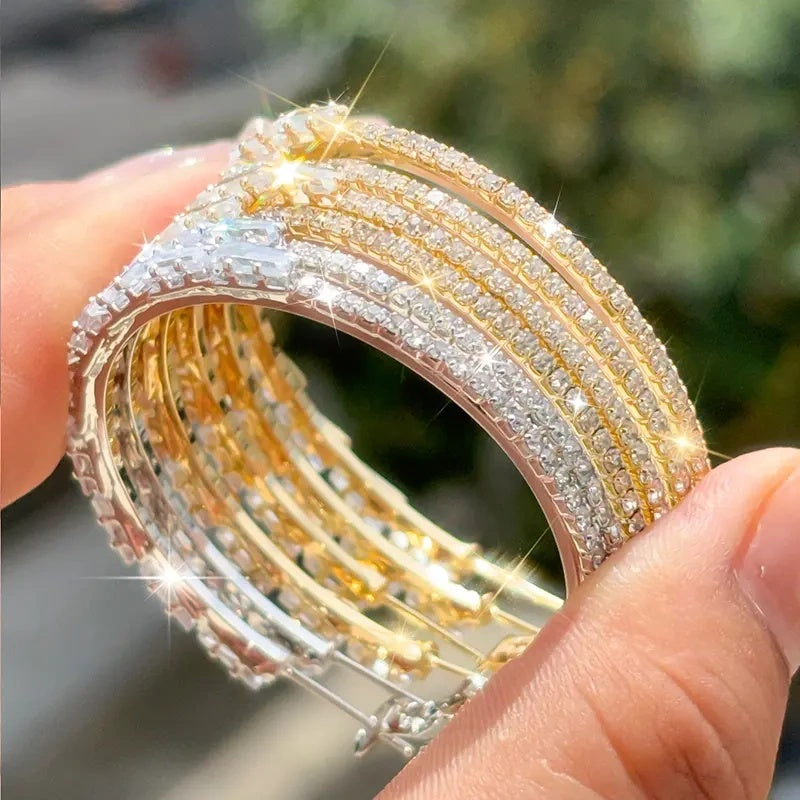 Schitterende Cubic Zirconia Creolen voor Dames