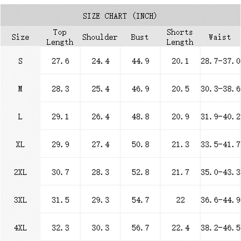 Heren casual top en shorts 2-delige set