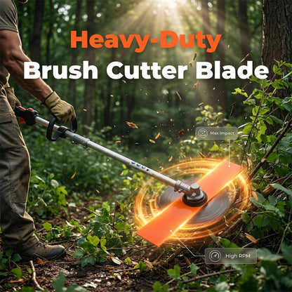 🌿Heavy-Duty Brush Cutter Blade⚡Clear Dense Brush Like A Pro
