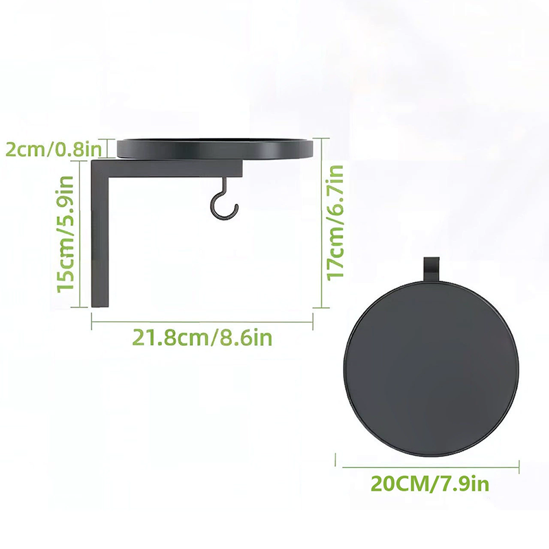 🐦50% KORTING💧Wandgemonteerde metalen vogelvoeder – weerbestendig, eenvoudig schoon te maken & ideaal voor tuin, balkon & terras 🌿