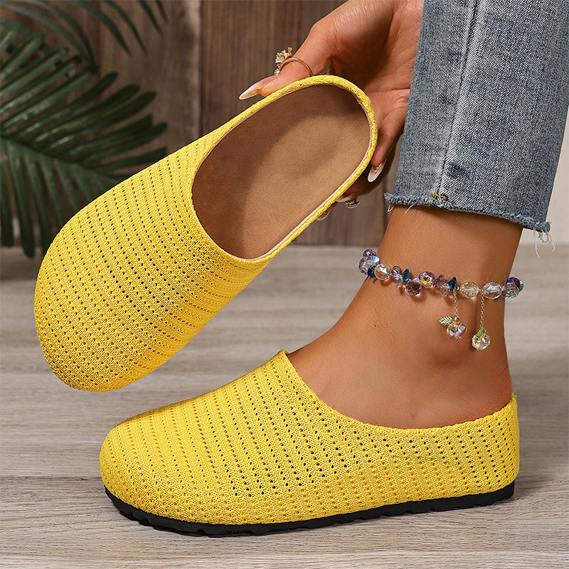 👡NU 50% KORTING!🌬️Dames ademende gebreide instapschoenen🌸