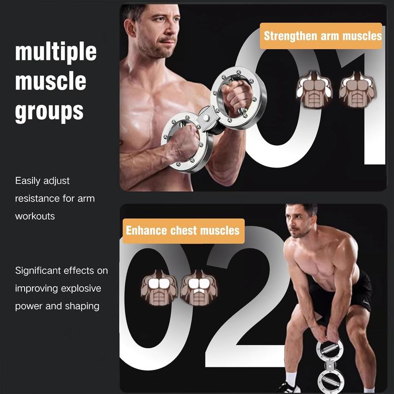 📢📢50% KORTING⏰Verstelbare arm- & borsttrainer – Spanningniveaus & compact ontwerp – Versterkt armen, borst & schouders – perfect voor thuisgym of kantoortrainingen 🏋️‍♂️