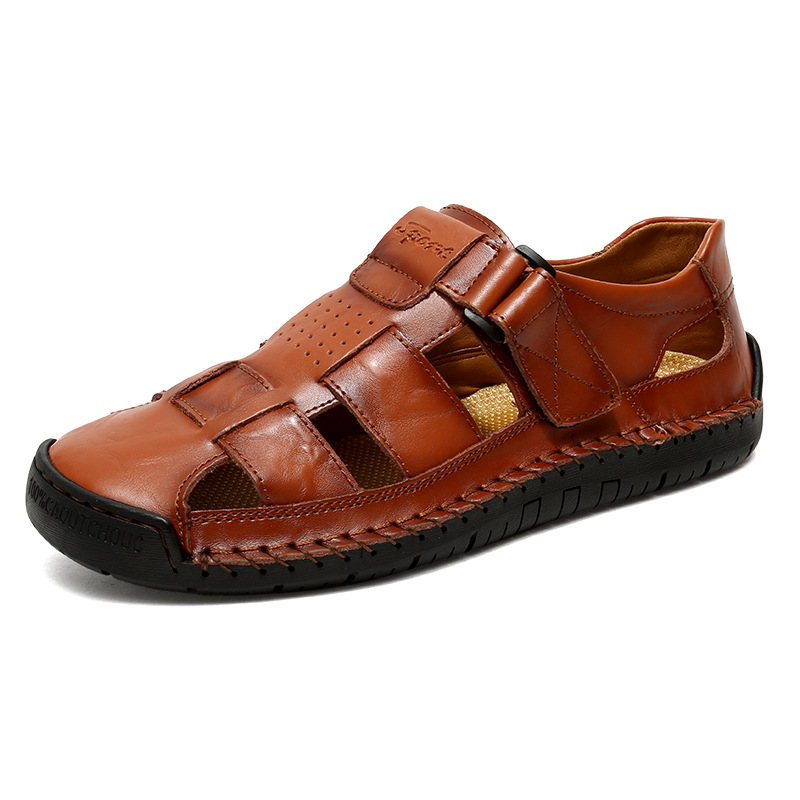 Ademende Gesloten Strandsandalen voor Heren