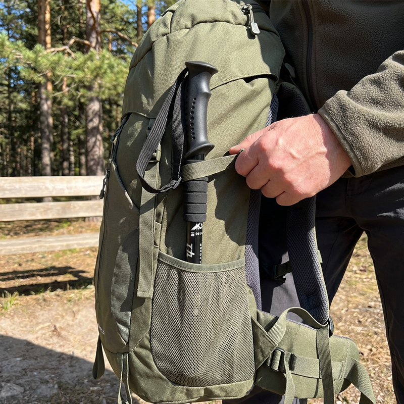 💥Tijdelijke Korting🏔️🦯Telescopische Trekking Stok met Ergonomische Handgreep | Compact & Lichtgewicht💪
