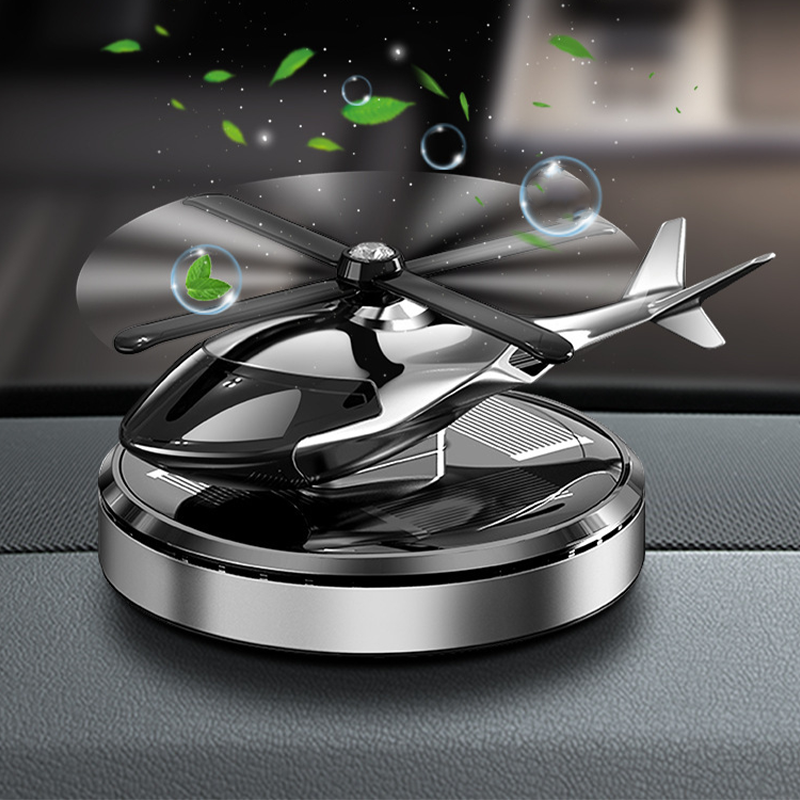 Zonne-energie helikopter auto luchtverfrisser