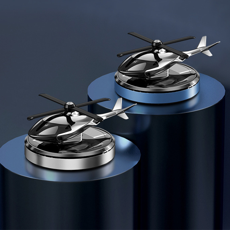 Zonne-energie helikopter auto luchtverfrisser