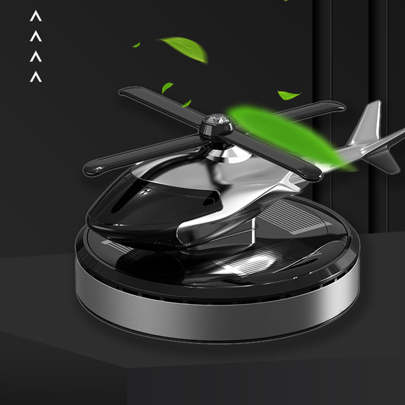 Zonne-energie helikopter auto luchtverfrisser