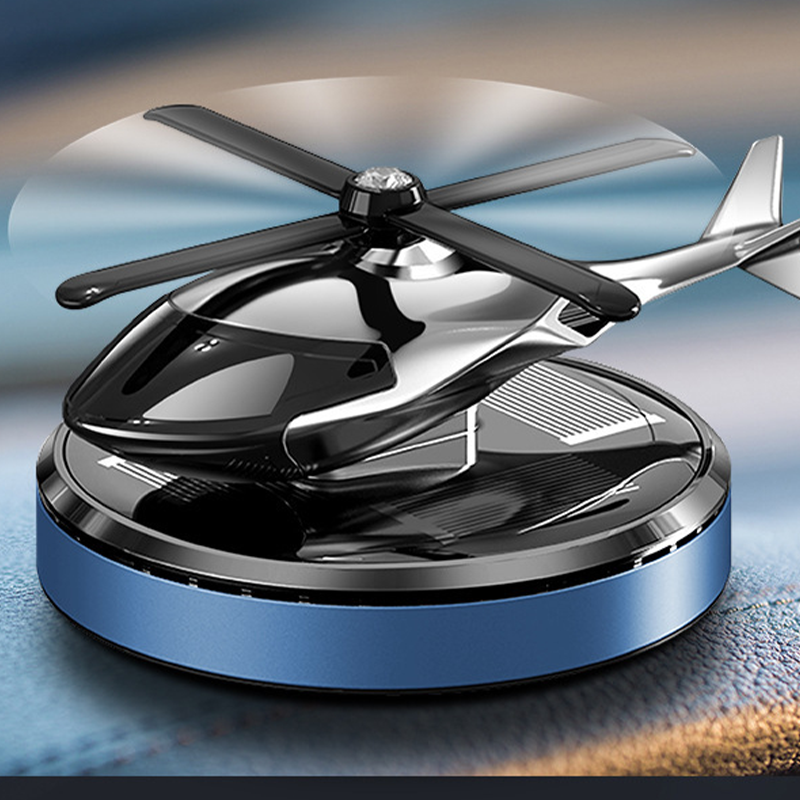 Zonne-energie helikopter auto luchtverfrisser