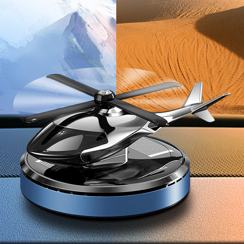 Zonne-energie helikopter auto luchtverfrisser