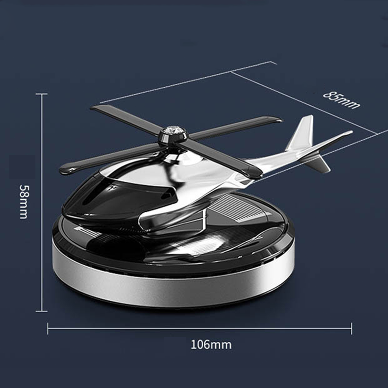 Zonne-energie helikopter auto luchtverfrisser