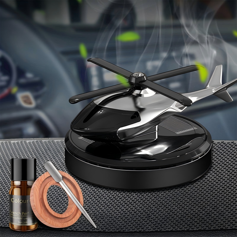 Zonne-energie helikopter auto luchtverfrisser