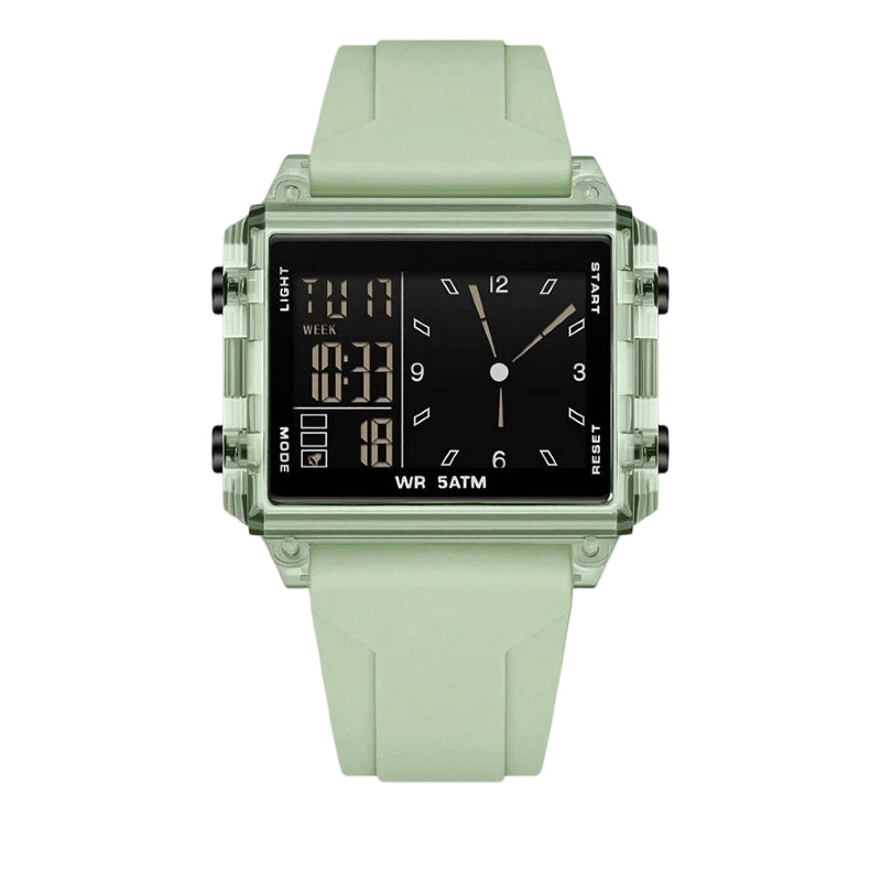 Waterdicht transparant digitaal horloge