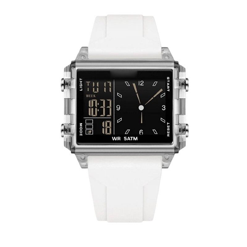 Waterdicht transparant digitaal horloge