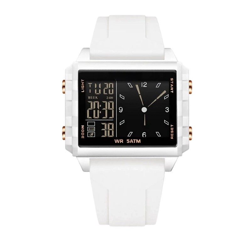 Waterdicht transparant digitaal horloge