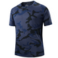 🏃‍♂️ NU 50% KORTING! 🌲 Heren Sneldrogend Camouflage Sport T-Shirt – Vochtafvoerend & Active Fit – Train in Stijl 💪