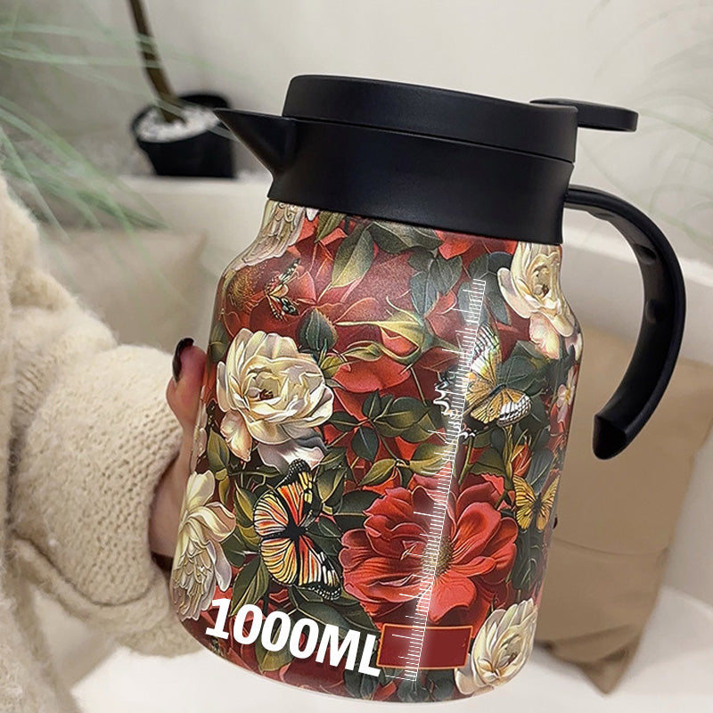 1000ml Vacuümgeïsoleerde Theepot met Zeef