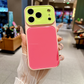Levendig Contrastkleur Dopamine Acryl Telefoonhoesje