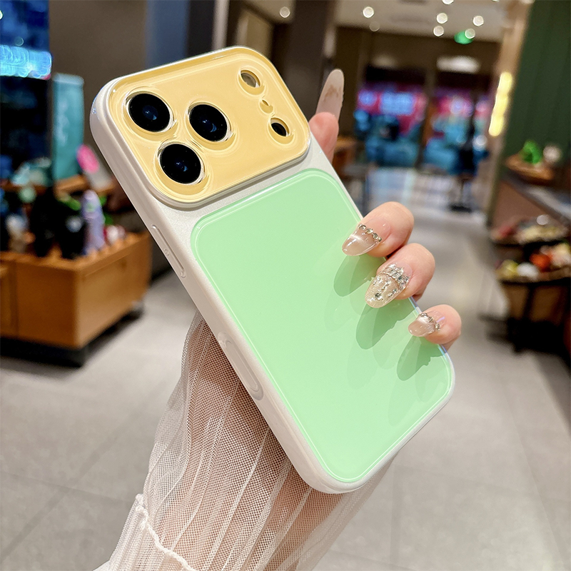 Levendig Contrastkleur Dopamine Acryl Telefoonhoesje