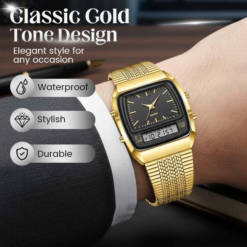 ⌚️LIEBIG Retro Sporthorloge – Dubbel Systeem, Multifunctioneel & Stijlvol!
