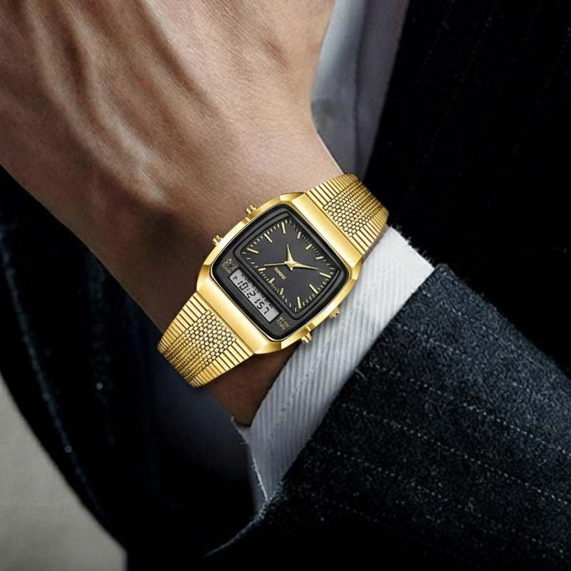 ⌚️LIEBIG Retro Sporthorloge – Dubbel Systeem, Multifunctioneel & Stijlvol!